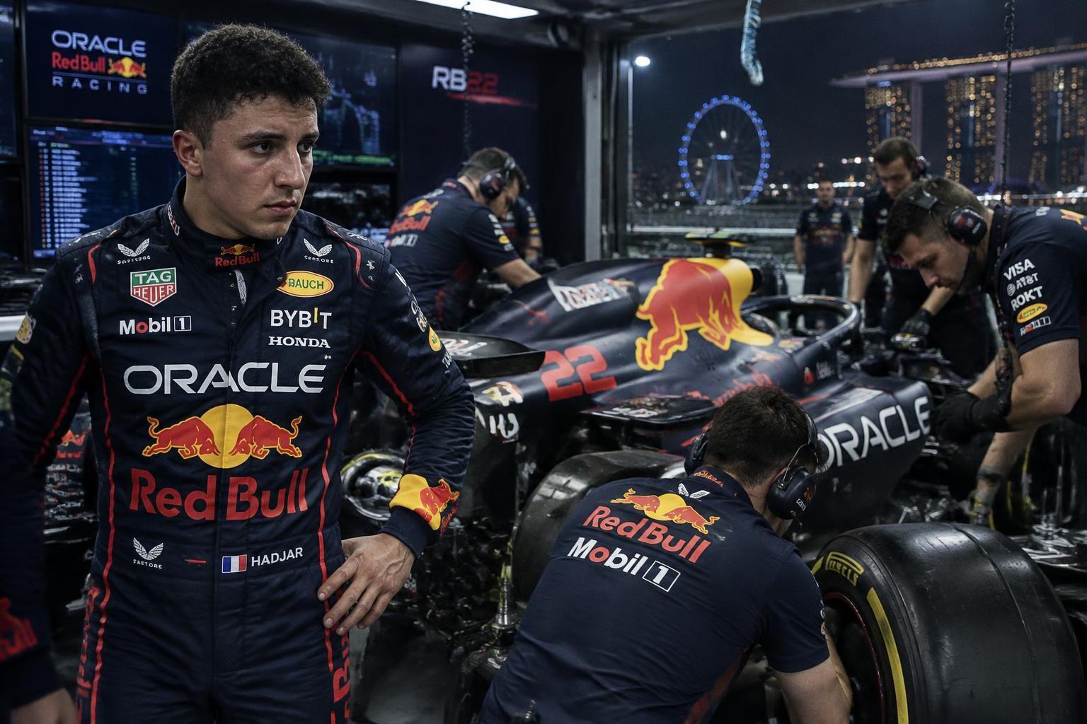 isack hadjar reflexiona sobre una experiencia de fórmula 1 “horrible” y revela la desesperación detrás de las decisiones de alto presión de red bull.