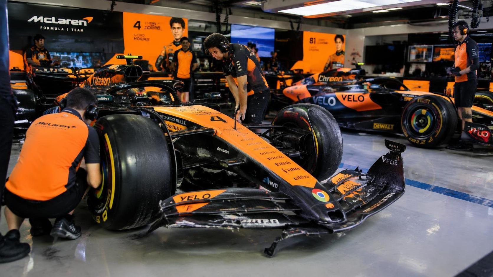 lando norris aprende el veredicto de los comisarios tras el nightmare crash de oscar piastri, mientras que el incidente genera preguntas sobre la responsabilidad y su impacto en la carrera.
