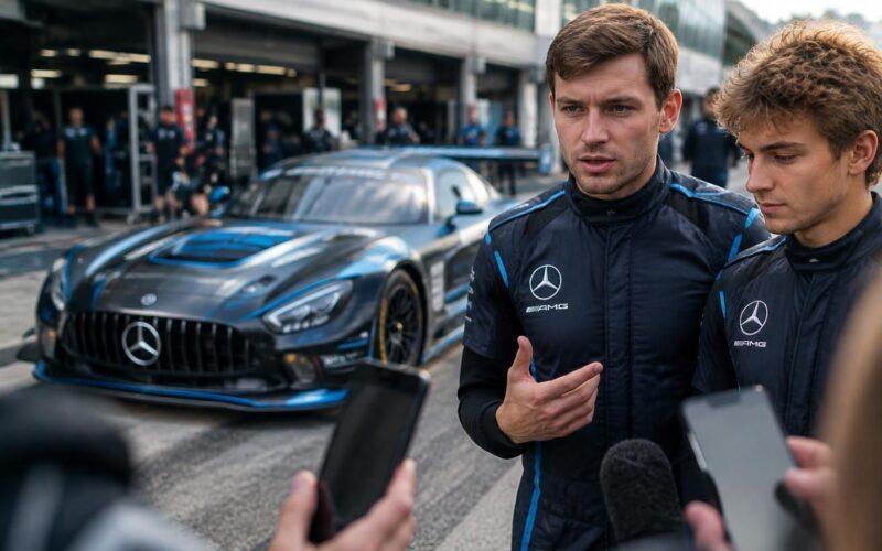 max verstappen speaks out after his gt teammate is targeted by online abuse, addressing the backlash and calling attention to the issue.